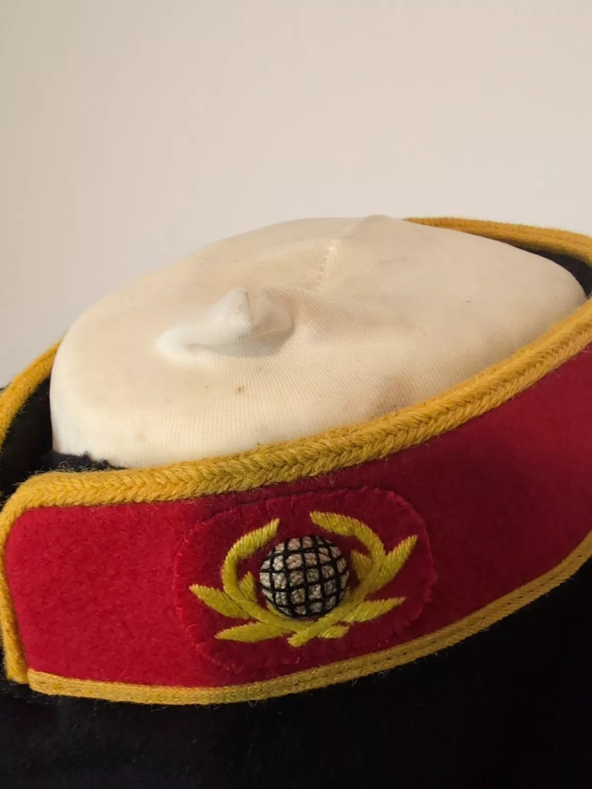 44" Tall Tunic Mans Royal Marines Band, Yellow Braid Musicians Jacket steampunk  ( our ref y219E )