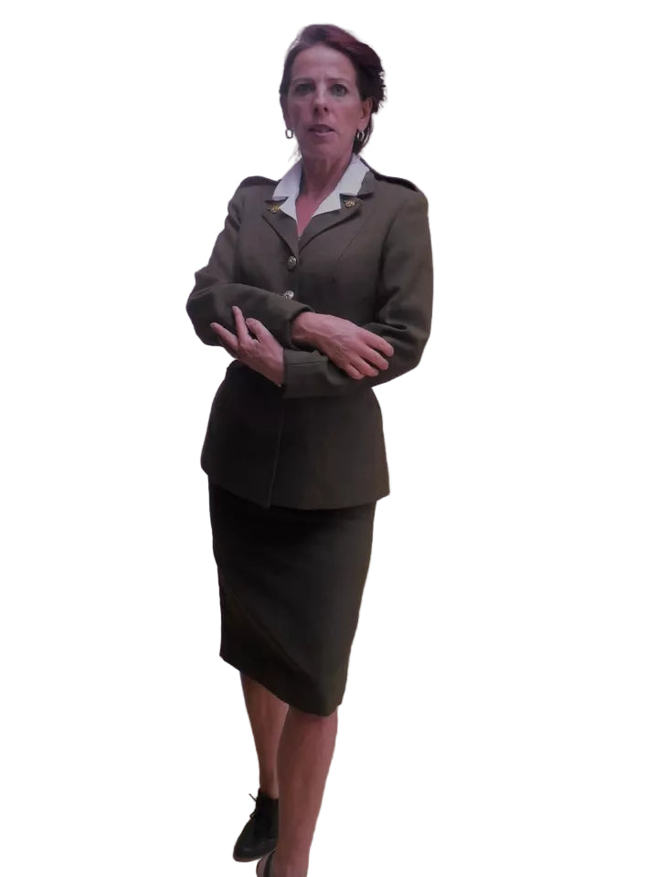 AGENT PEGGY CARTER CAPTAIN AMERICAN MARVEL COMIC-CON COSPLAY FULL UNIFORM OUTFIT