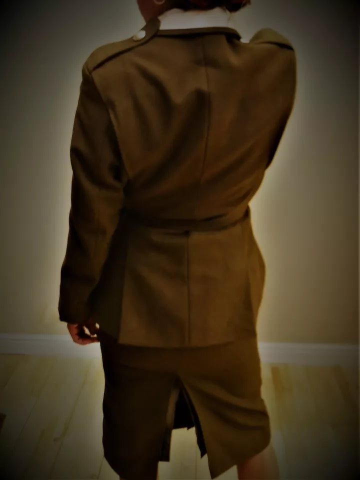 AGENT PEGGY CARTER CAPTAIN AMERICAN MARVEL COMIC-CON COSPLAY FULL UNIFORM OUTFIT