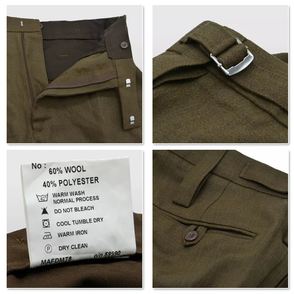 80/88 34"Regular NEW British Army Surplus Barrack Uniform Trousers Current issue FAD