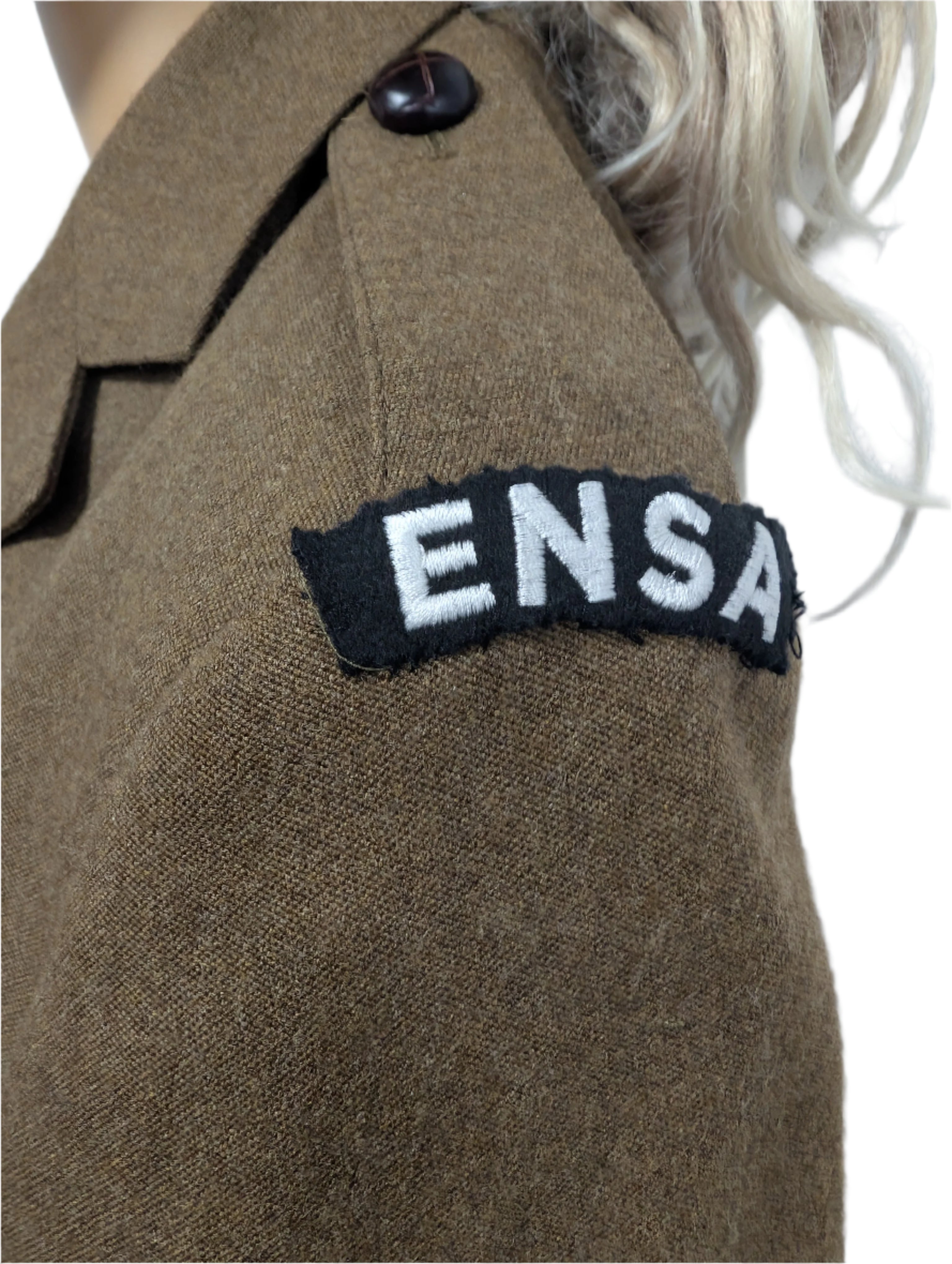 WW2 ENSA Entertainment National Service Association Female Service Dress Uniform