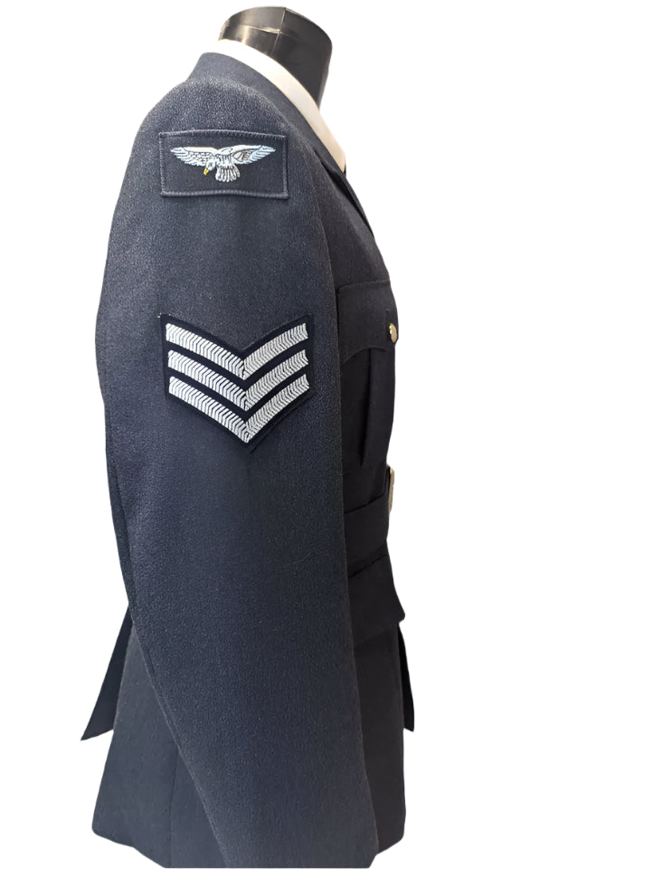 52"Chest 45 1/2"Waist Jacket & Trousers RAF No1 Service Dress Uniform SGT SD Sergeant ( our ref Y236E )