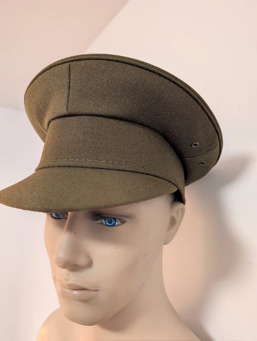 British Army Officers Cap No2 Services Dress Uniform Brown FAD