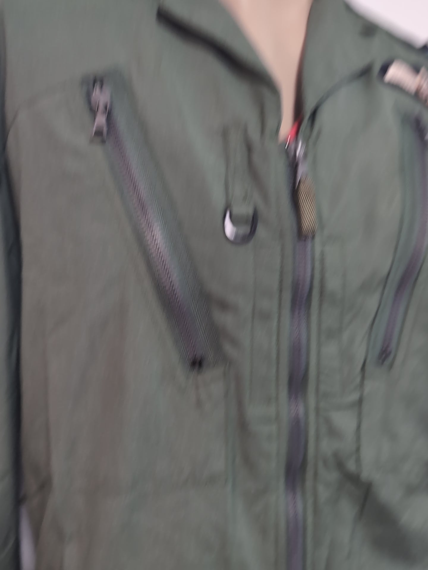 36 to 40" Chest Tall RAF Pilot Sage Green Coveralls Uniform Top Gun Outfit Flight Suit Maverick