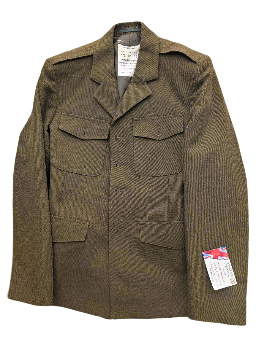 1980's British army khaki  green jacket tunic pathfinders MG  Evangelist Avangelist