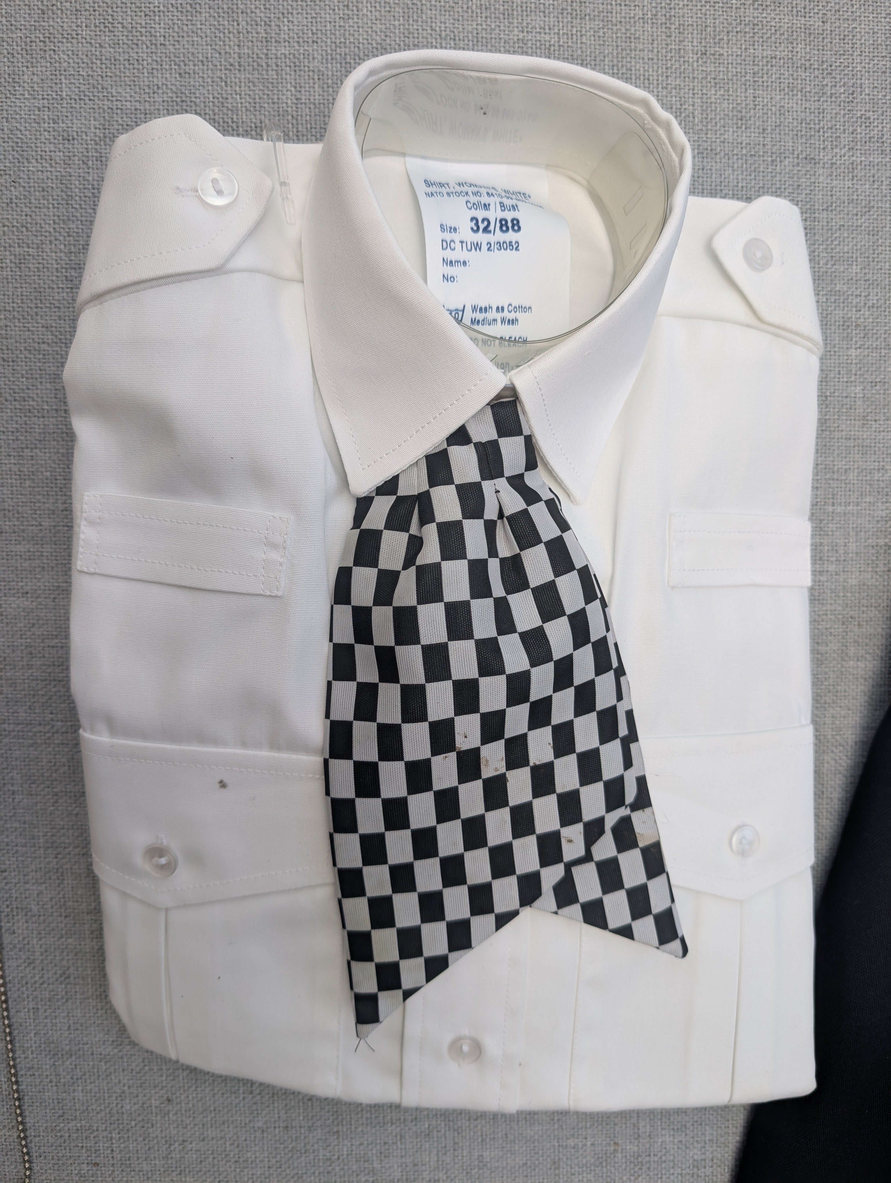 HMP Prison Woman's Officers service  Uniform Jacket skirt shirt & cravat