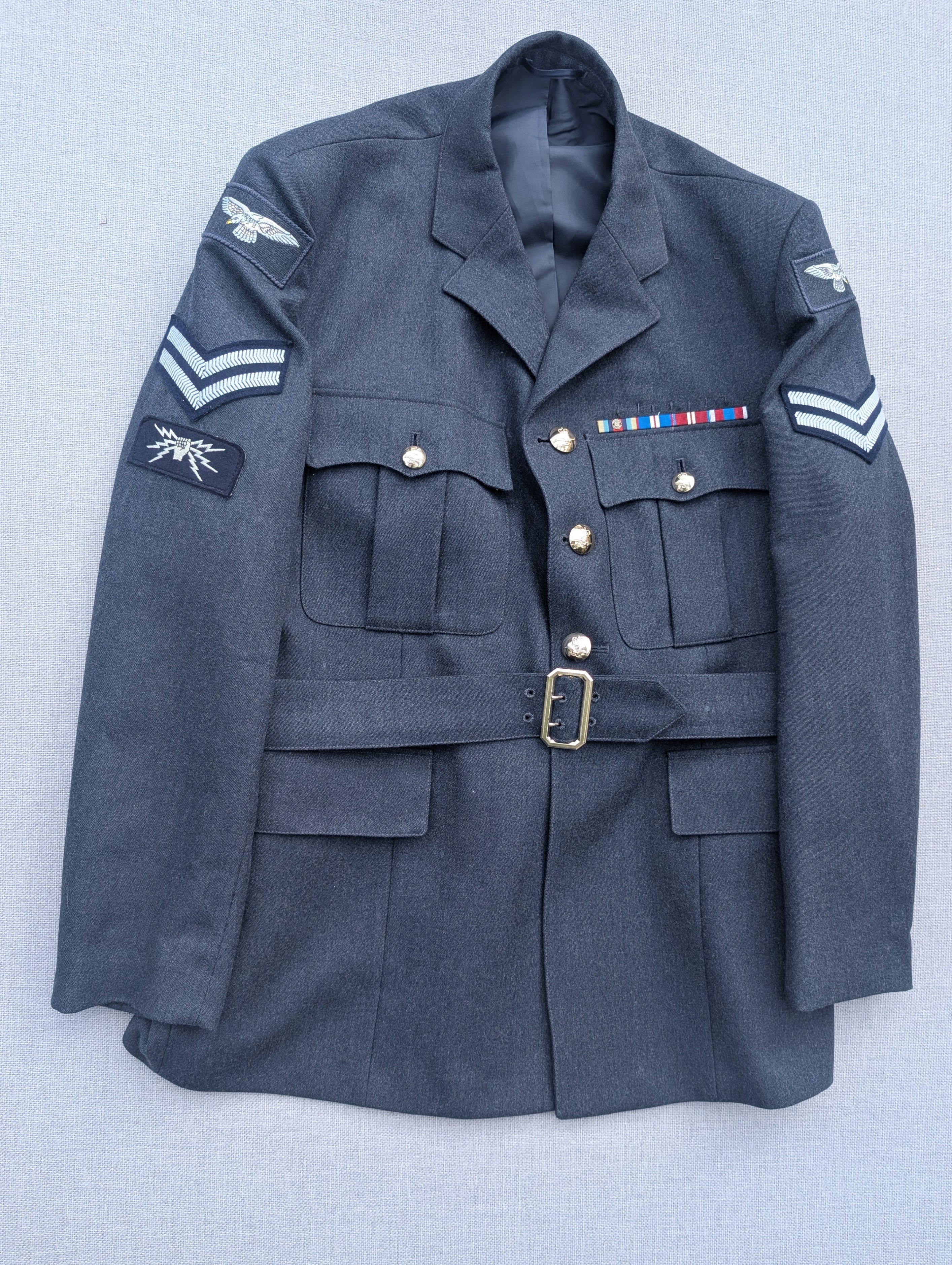 46"Chest 38"Waist RAF No1 Service Dress Uniform Jacket & Trousers ( our ref y350)