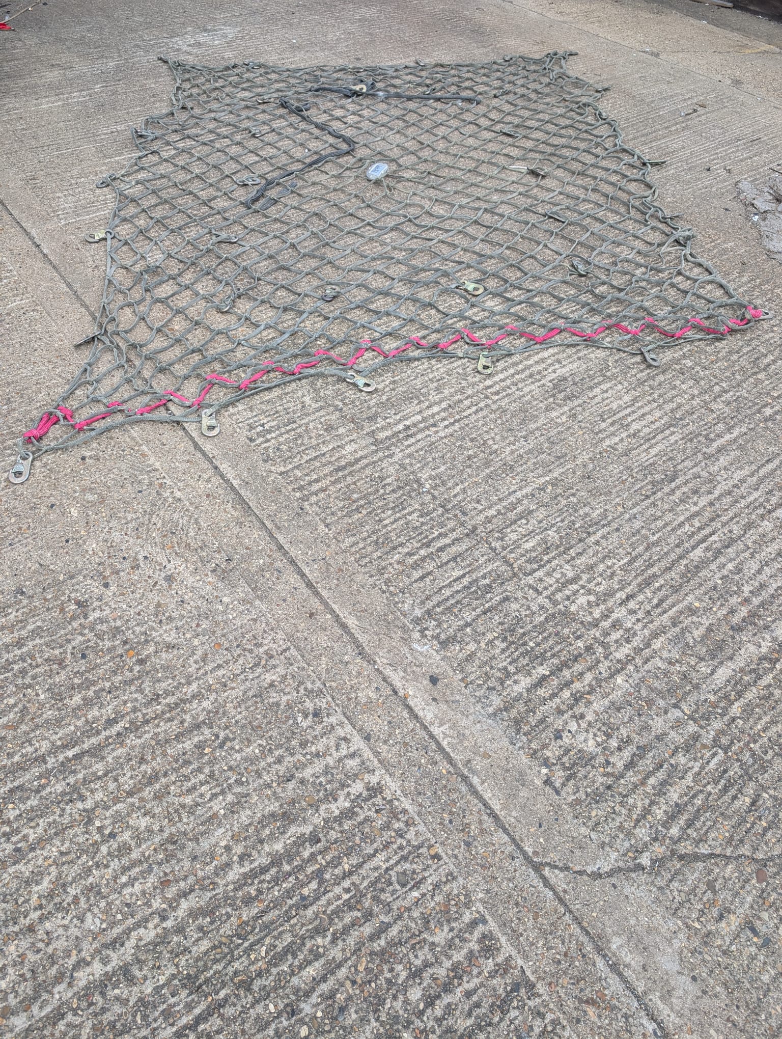 British Army Surplus Pallet RAF Cargo Net
