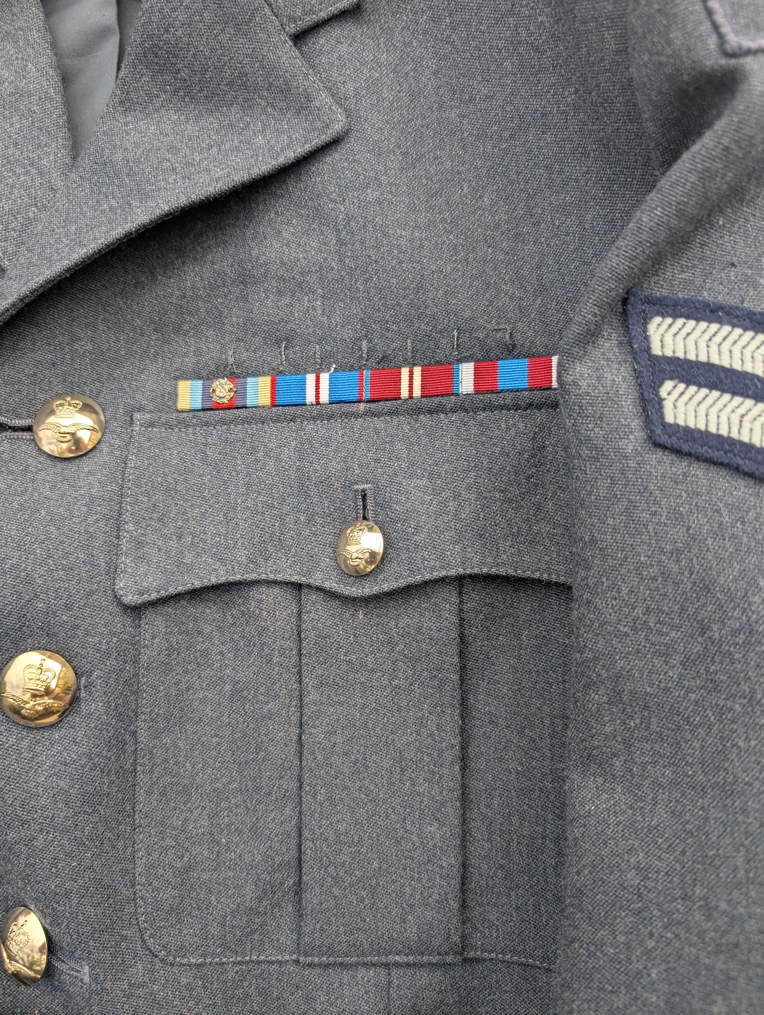 46"Chest 38"Waist RAF No1 Service Dress Uniform Jacket & Trousers ( our ref y350)
