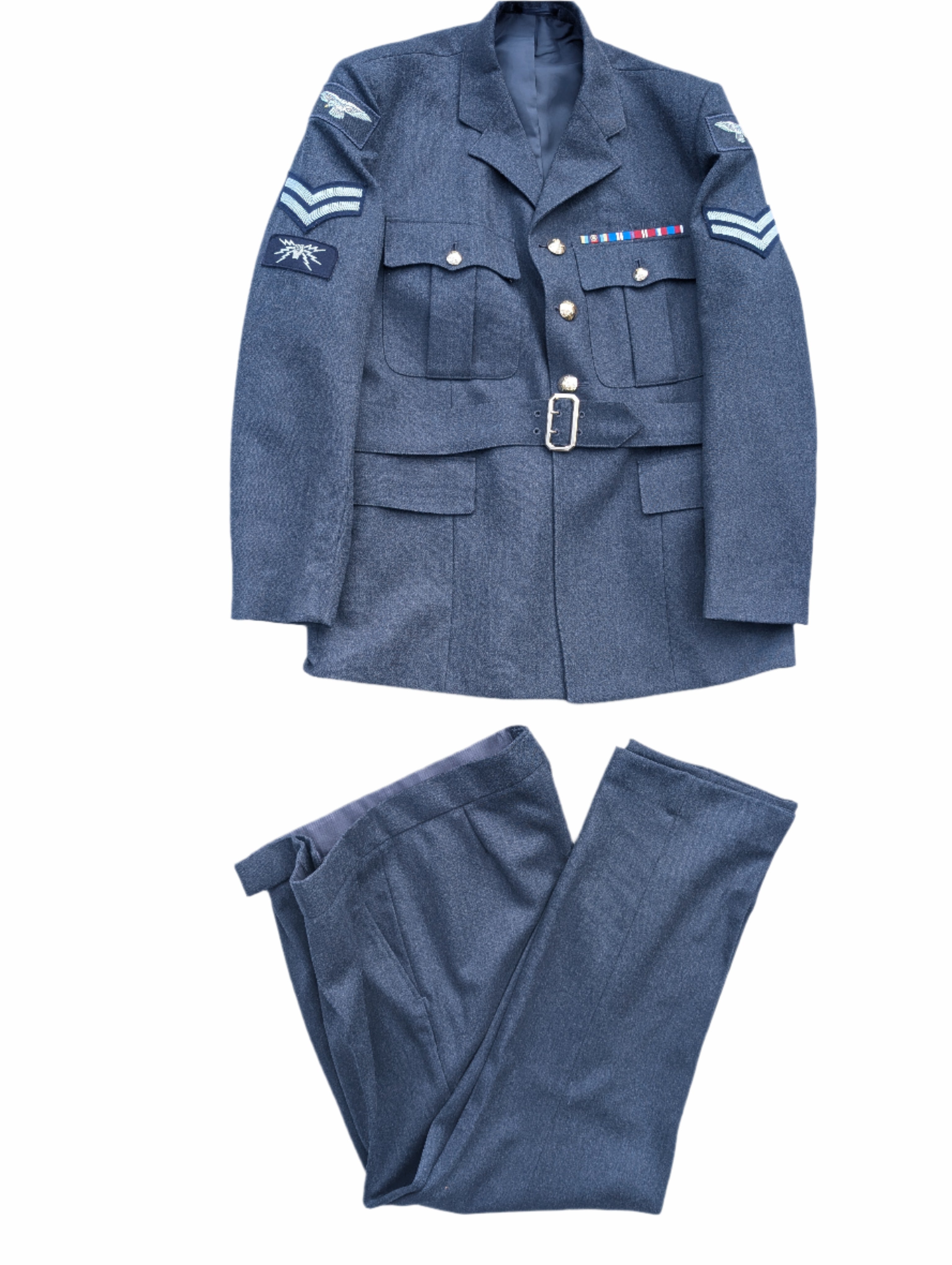 46"Chest 38"Waist RAF No1 Service Dress Uniform Jacket & Trousers ( our ref y350)