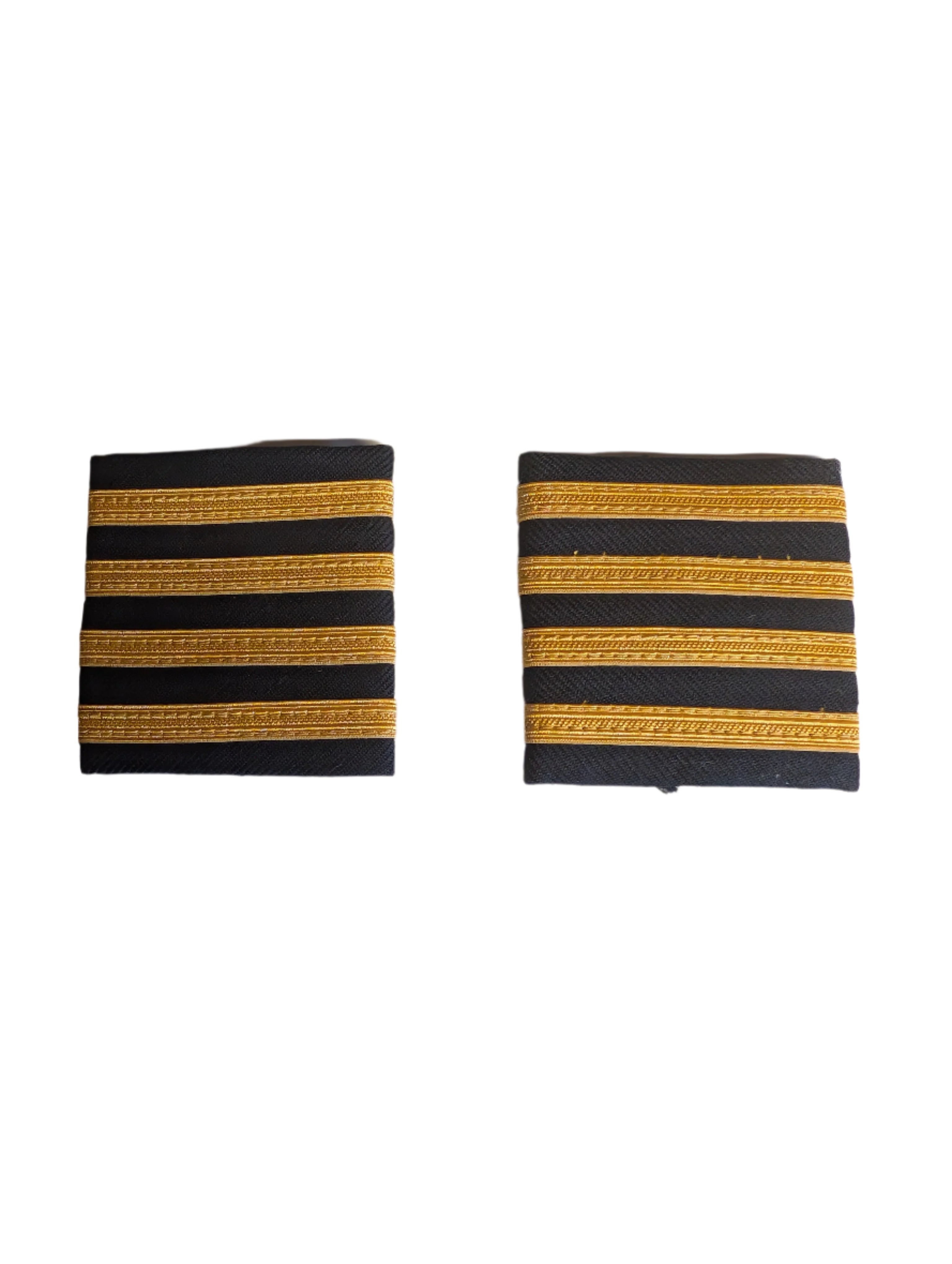 60cm QATAR Airways Captain Cap with Badge with Oakleaf Detail to Peak Pilot Plus Captain Shoulder Epaulettes