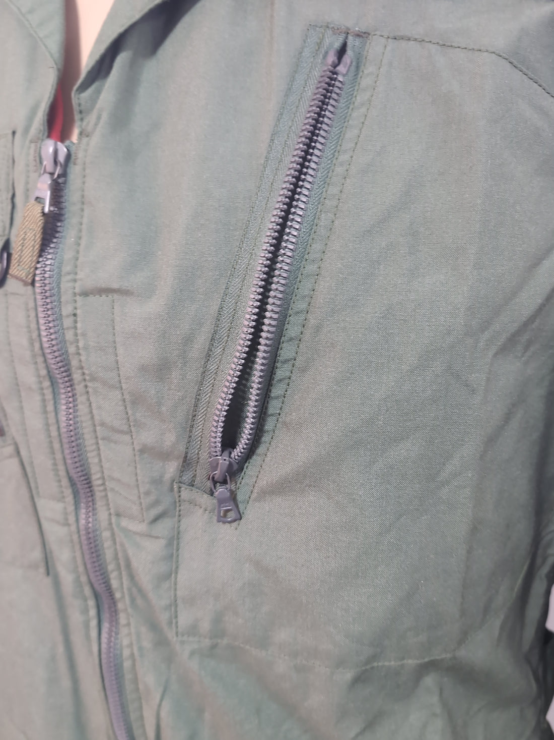 36 to 40" Chest Tall RAF Pilot Sage Green Coveralls Uniform Top Gun Outfit Flight Suit Maverick