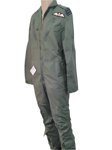 36 to 40" Chest Tall RAF Pilot Sage Green Coveralls Uniform Top Gun Outfit Flight Suit Maverick
