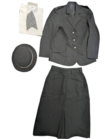 HMP Prison Woman's Officers service  Uniform Jacket skirt shirt & cravat
