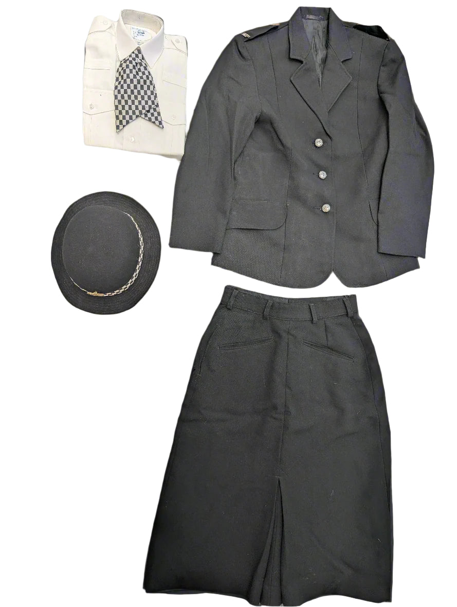 HMP Prison Woman's Officers service  Uniform Jacket skirt shirt & cravat
