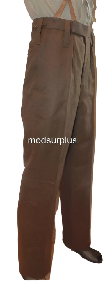 Choose Size British Army Surplus FAD SD Barrack Service Dress Uniform Trousers