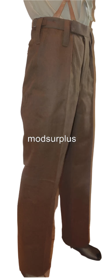 Choose Size British Army Surplus FAD SD Barrack Service Dress Uniform Trousers