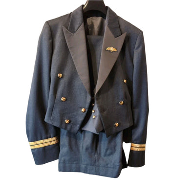 96cm 38Ch RAF No5 SD Mess Dress Uniform Jacket Trousers Waistcoat (Our Ref G47)