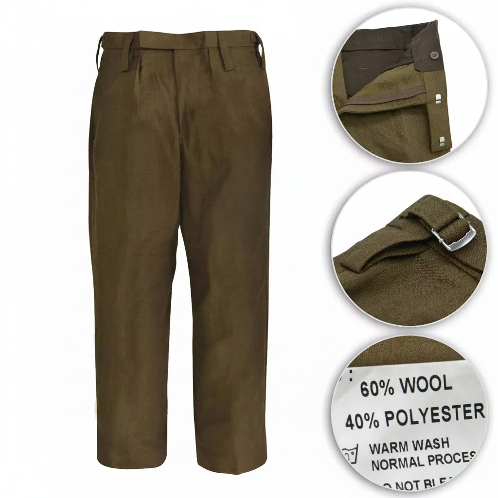 NEW British Army Barrack Dress Trousers | FAD | 34" Waist Regular | All Ranks