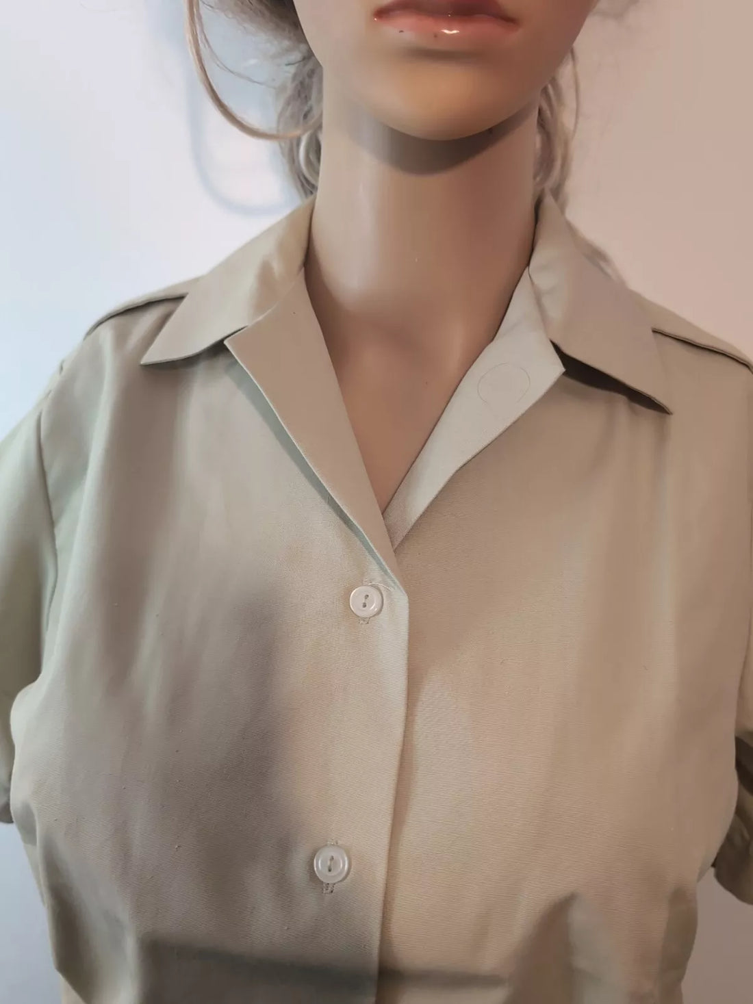 New British Army Ladies FAD All Ranks Short Sleeve Barrack Dress Blouse Shirt