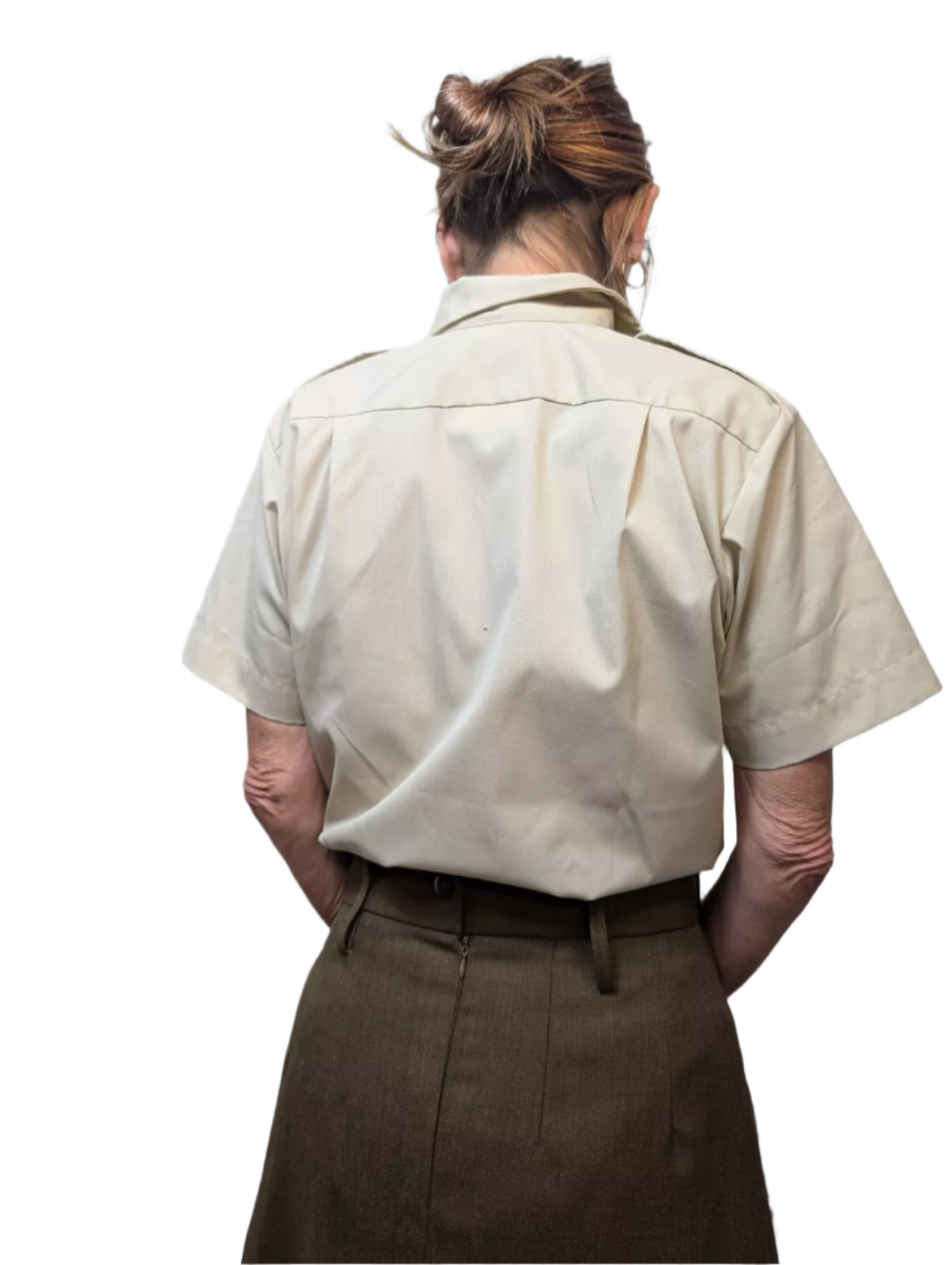 New British Army Ladies FAD All Ranks Short Sleeve Barrack Dress Blouse Shirt