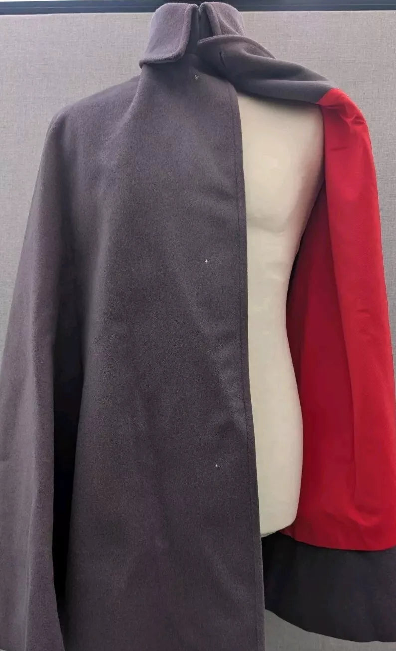 NEW Footguards Guards Regiments Officer Cape Scarlet Red lined Cloak Tunic rare