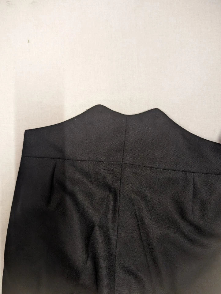 New No1 Blues Service Dress Uniform Trousers Fishtail Waist High Rise. No Red Stripe