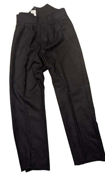 New No1 Blues Service Dress Uniform Trousers Fishtail Waist High Rise. No Red Stripe