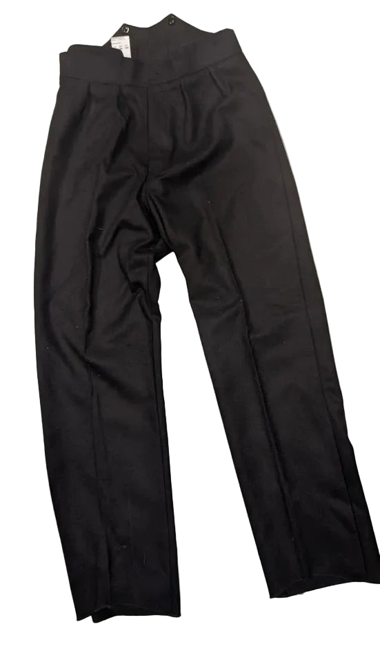 New No1 Blues Service Dress Uniform Trousers Fishtail Waist High Rise. No Red Stripe