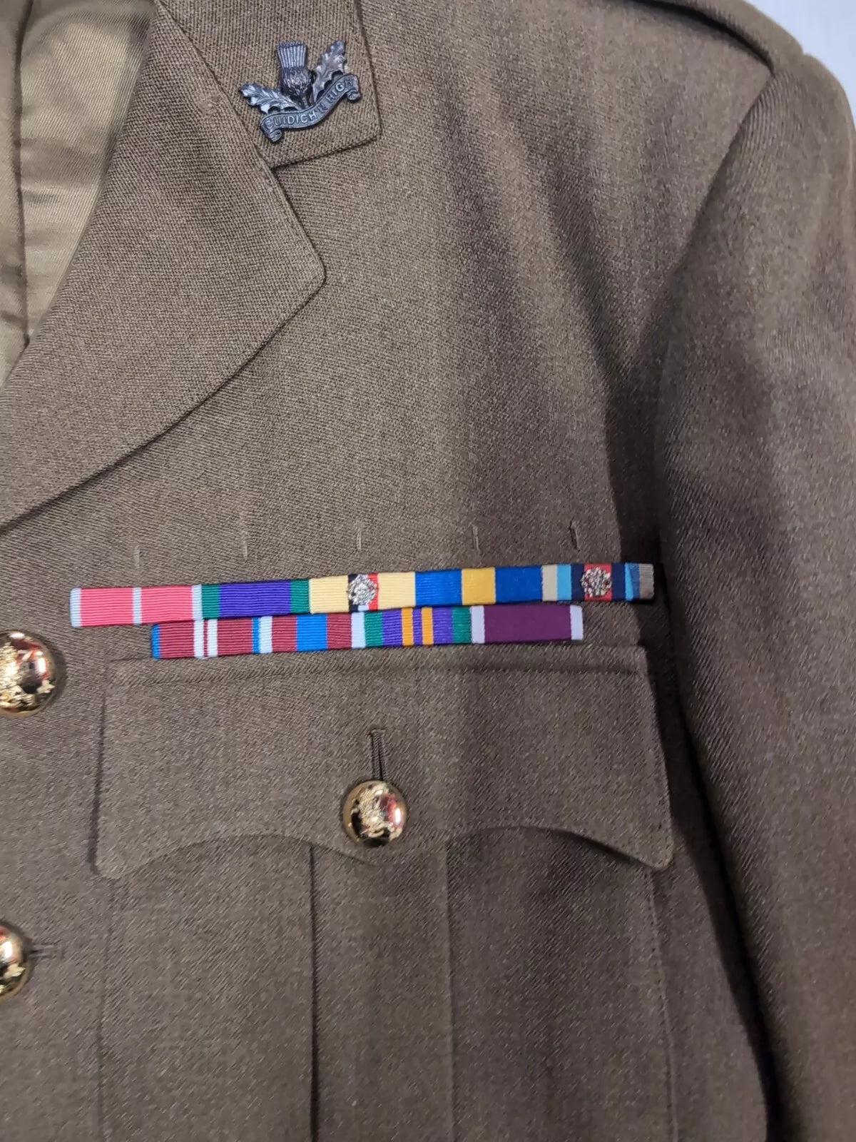 Officer's Royal Regiment of Scotland SCOTS No,2 Saville Row Kilt Jacket RRS