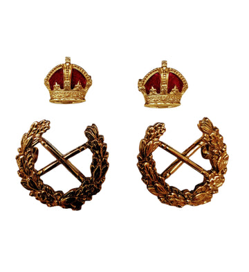 Hand Made Gold Plated Field Marshal  shoulder Rank Badges