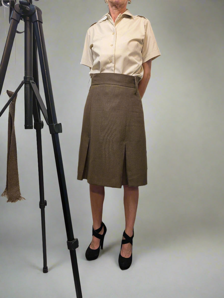 Woman's British Army Barrack Dress Uniform Skirt FAD Choose Size