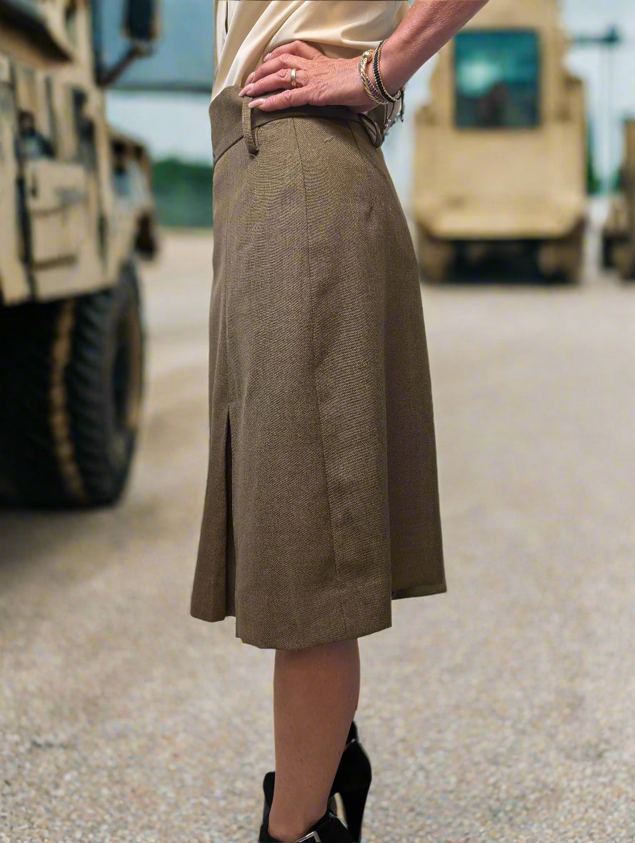 Woman's British Army Barrack Dress Uniform Skirt FAD Choose Size