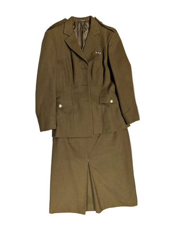 1980s Pattern British Army Officers No2 Service Dress Uniform Jacket & Skirt