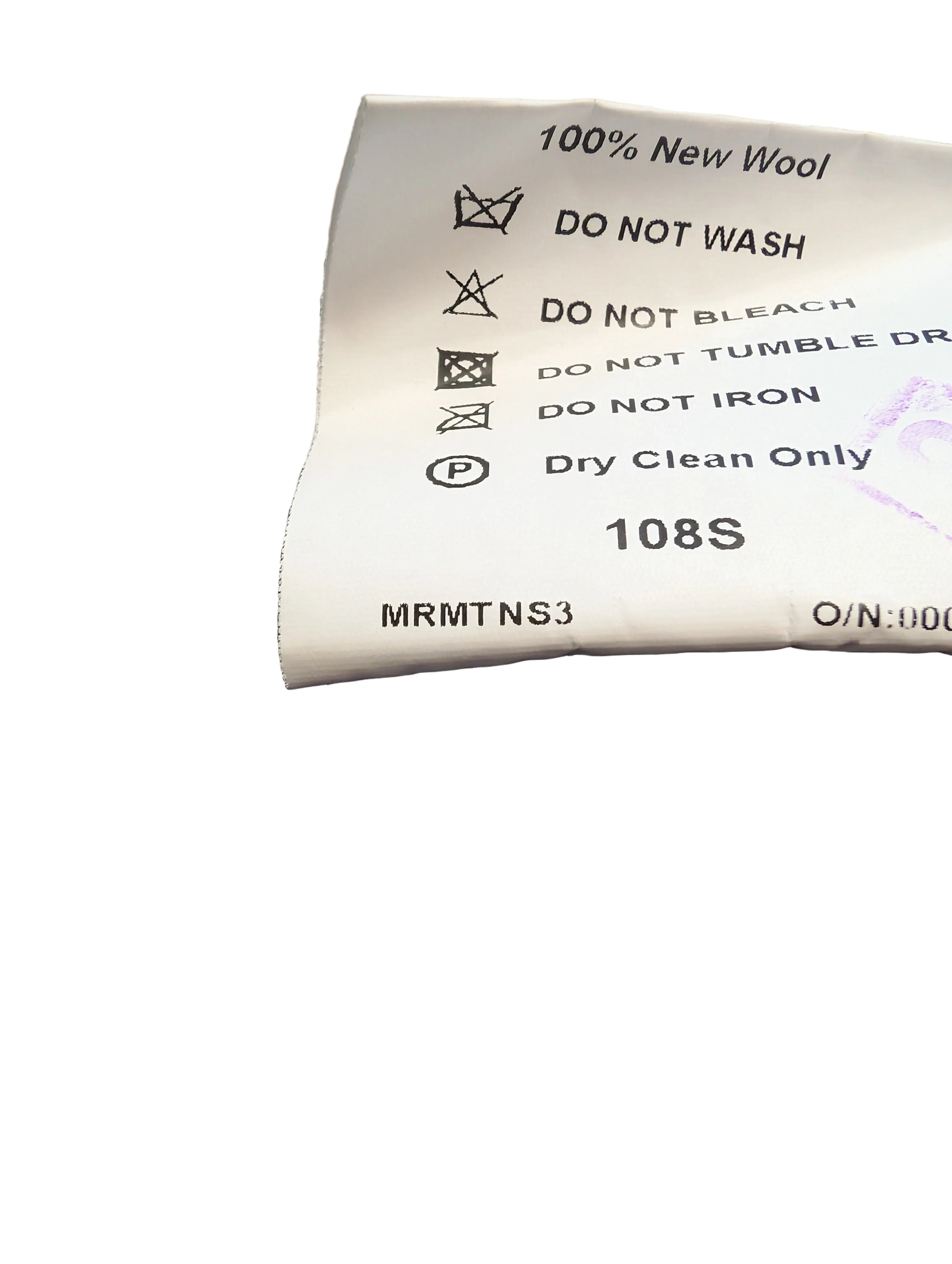 photo o post 2017 new fabric colour label showing Important: These are the current post-2017 issue in the new darker RAF blue fabric. They will not match older pre-2017 issue trousers or jackets — the colour and fabric are noticeably different. If your jacket is pre-2017 issue,