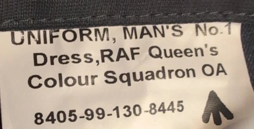 Queens / Kings Colour Squadron RAF No1 Uniform Trousers QCS KCS 63 SQN RAF Regiment