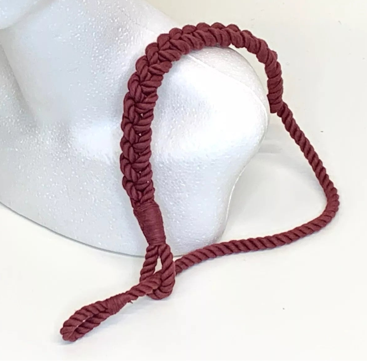 RAF Maroon Lanyard. Junior Leader. ATC. Royal Air Force. New. Cadet RAFAC