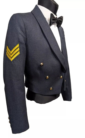 RAF No5 Mess Dress Uniform NCO Evening Dinner Suit Sergeants Jacket Suitable for NCO SNCO & RAFAC Please choose size