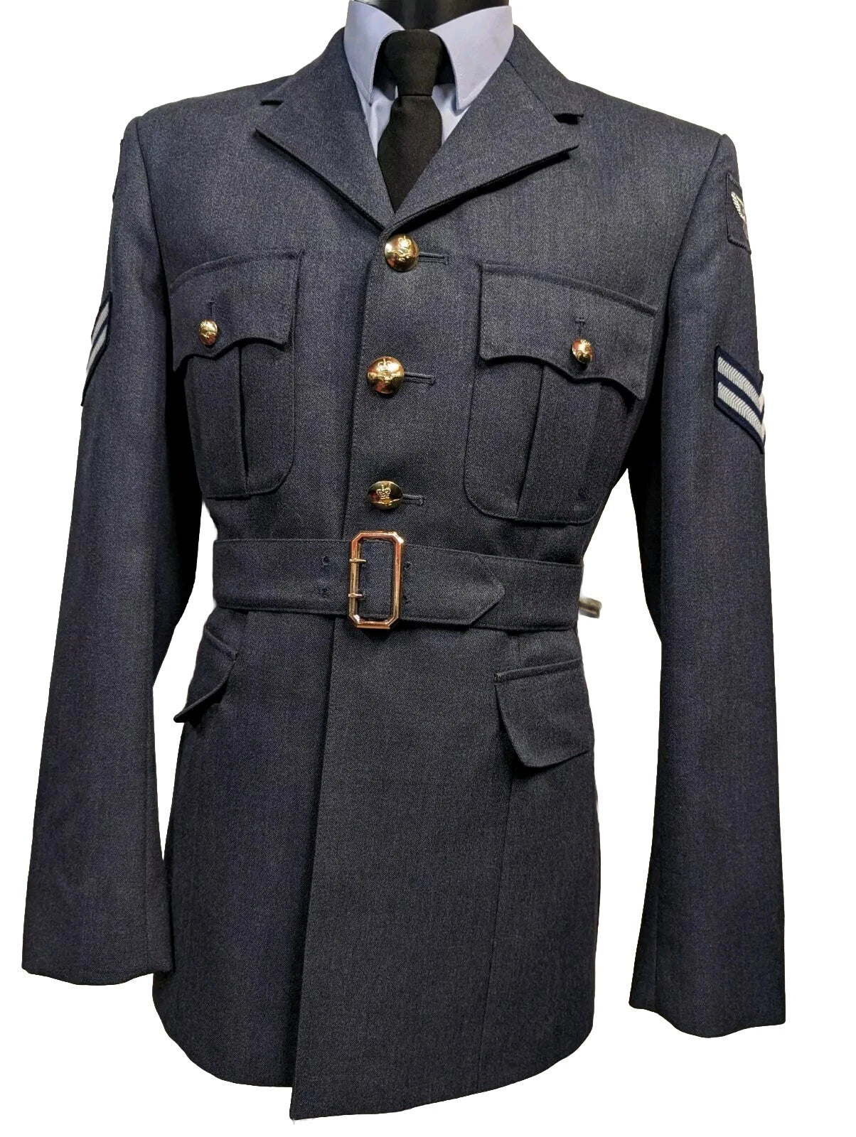 CHOOSE SIZE RAF No1 Service Dress Uniform Jacket Ranked to Corporal Cpl  Current Issue SD