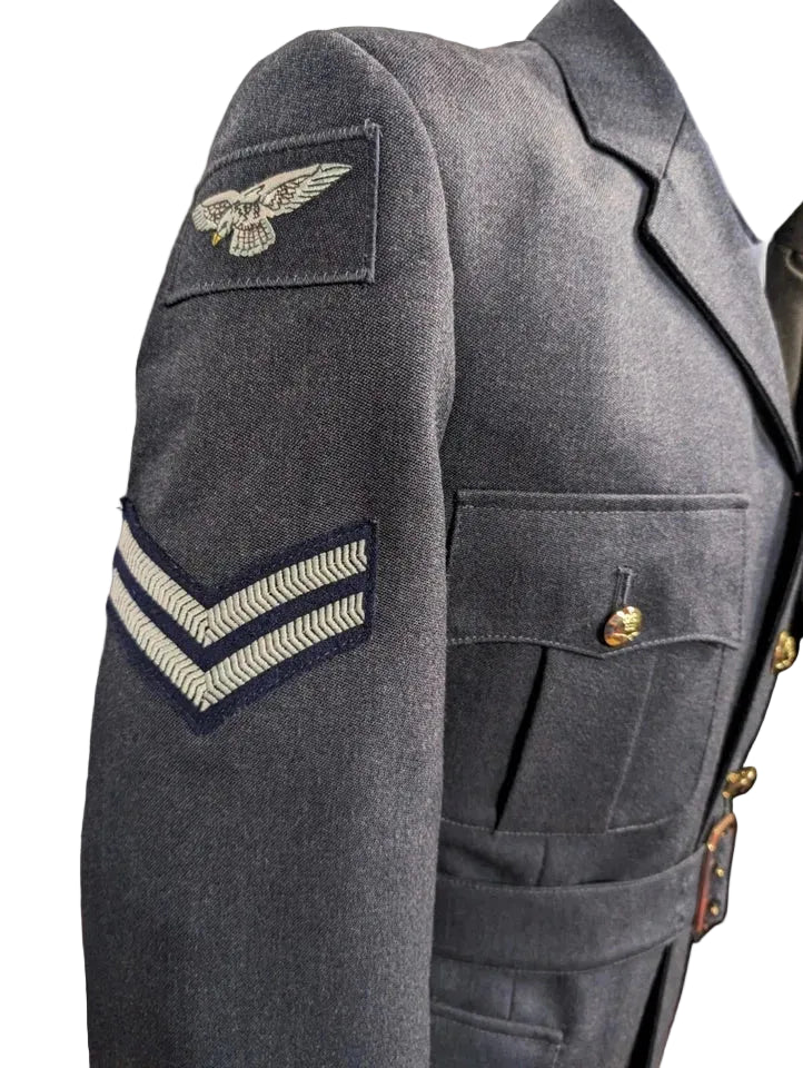 CHOOSE SIZE RAF No1 Service Dress Uniform Jacket Ranked to Corporal Cpl  Current Issue SD