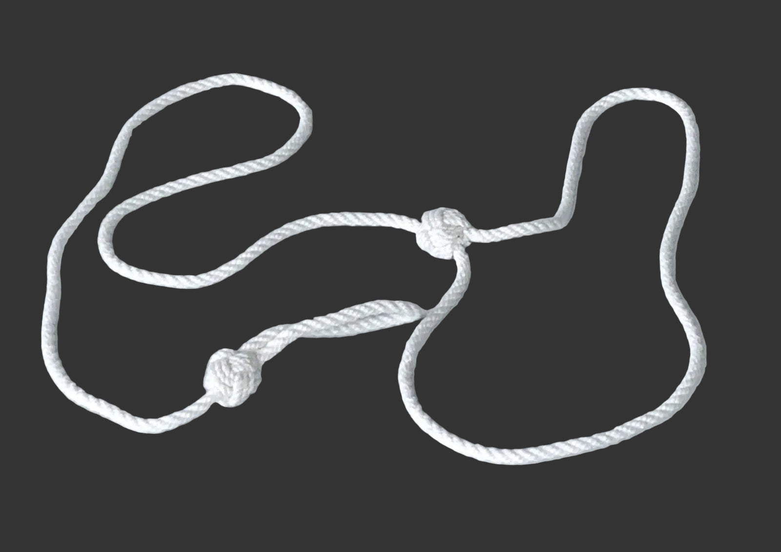 Royal Navy Square Rig White Jackknife Lanyard — SCC / Sea Cadets