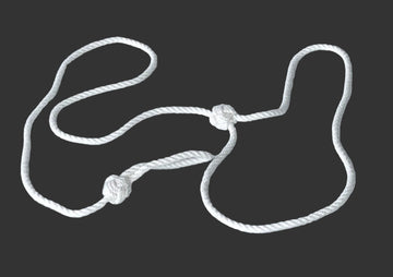 Royal Navy Square Rig White Jackknife Lanyard — SCC / Sea Cadets