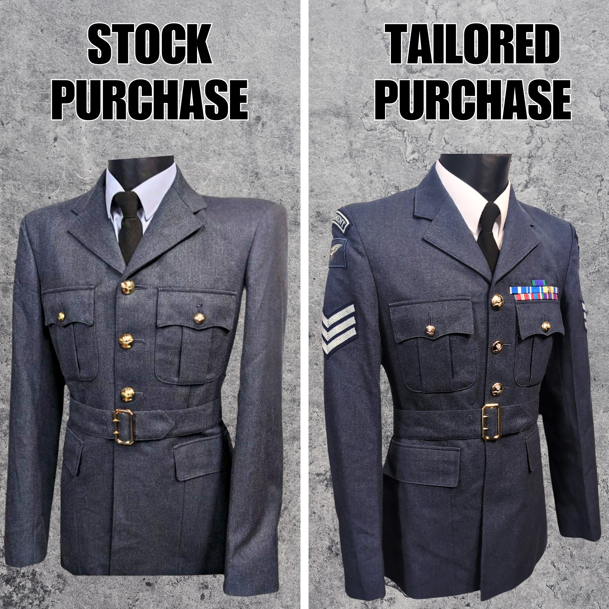 Choose Size RAF Current Issue No1 Service Dress Uniform Jacket Non Commissioned Officer NCO SD