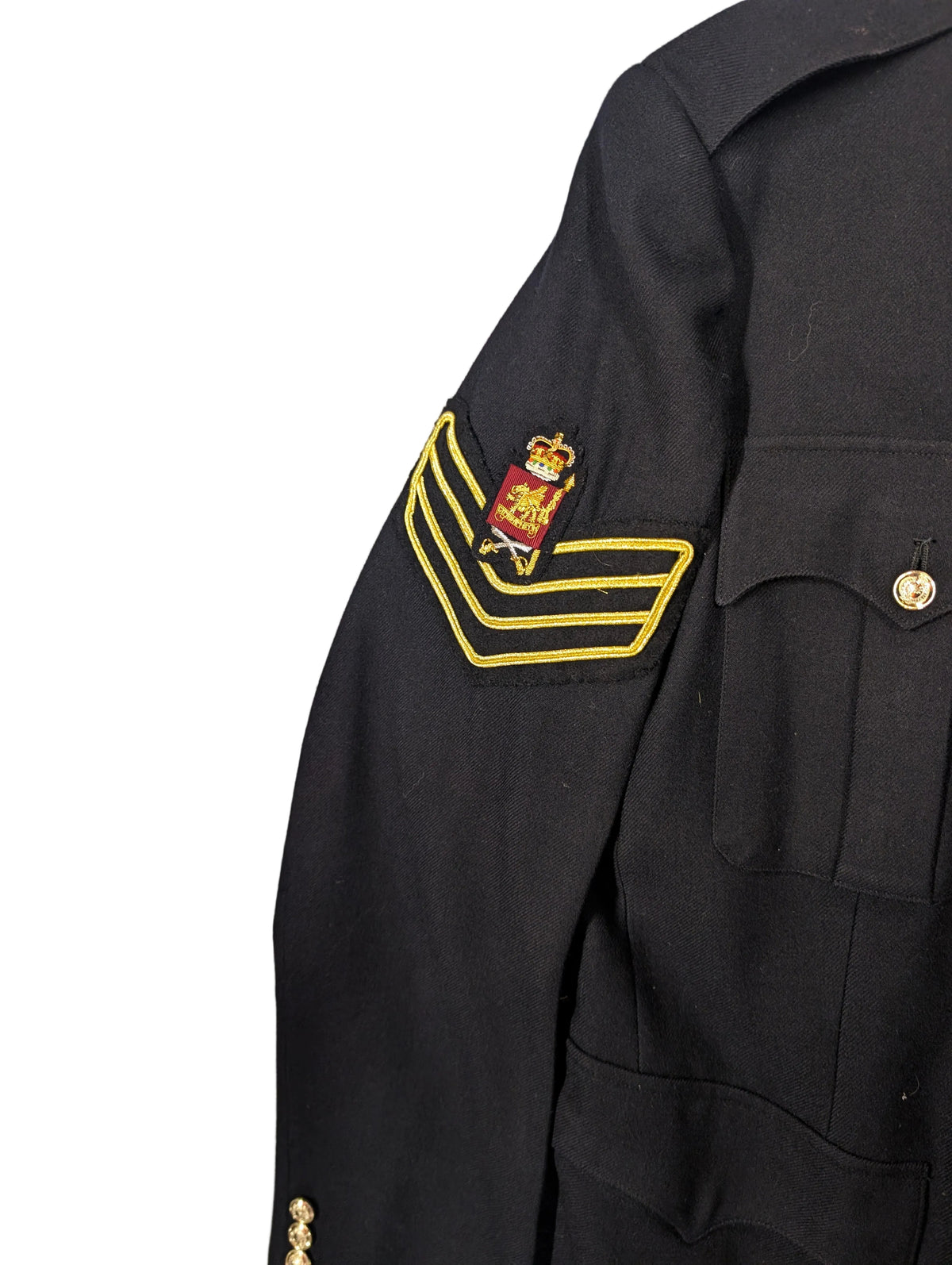 Welsh Guards No1 Blues Tunic | Colour Sergeant