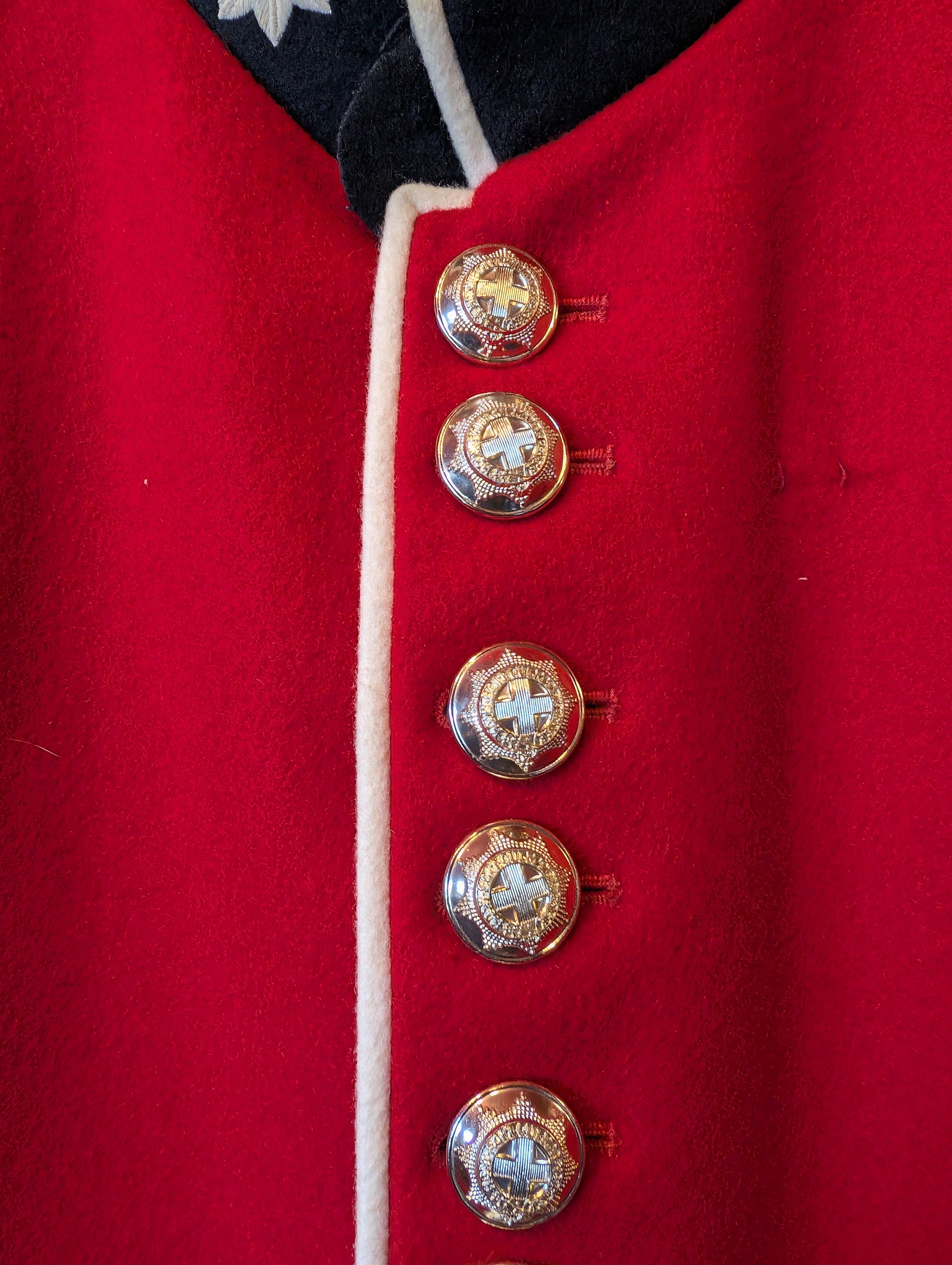 37" Chest Regular Coldstream Guards Red Tunic Footguards Gdsm Jacket 9 our ref G82)