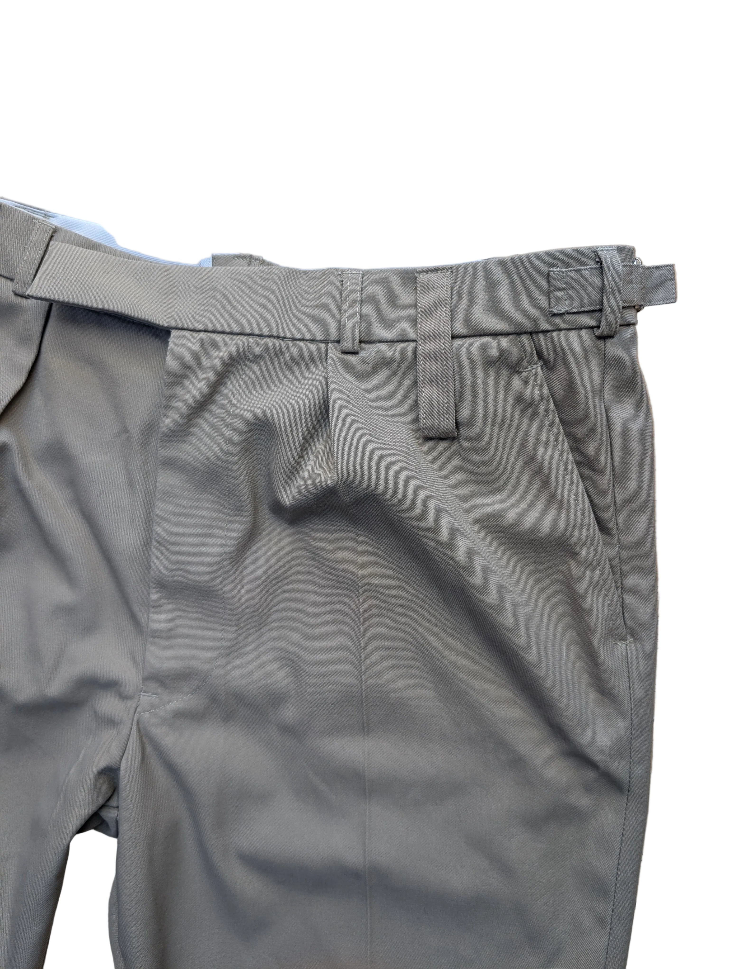 RAF SNCO Tropical Stone Trousers with Stable & Standard Belt Loops & Waist Adjusters
