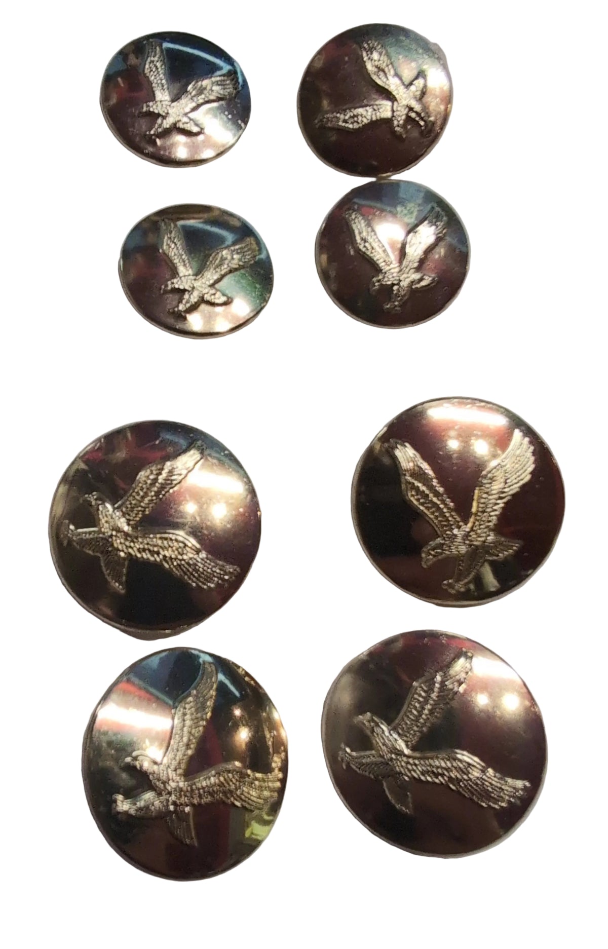 British Army Air Corps ( AAC ) ( JSFAW ) Officers No2 Uniform Jacket  Buttons