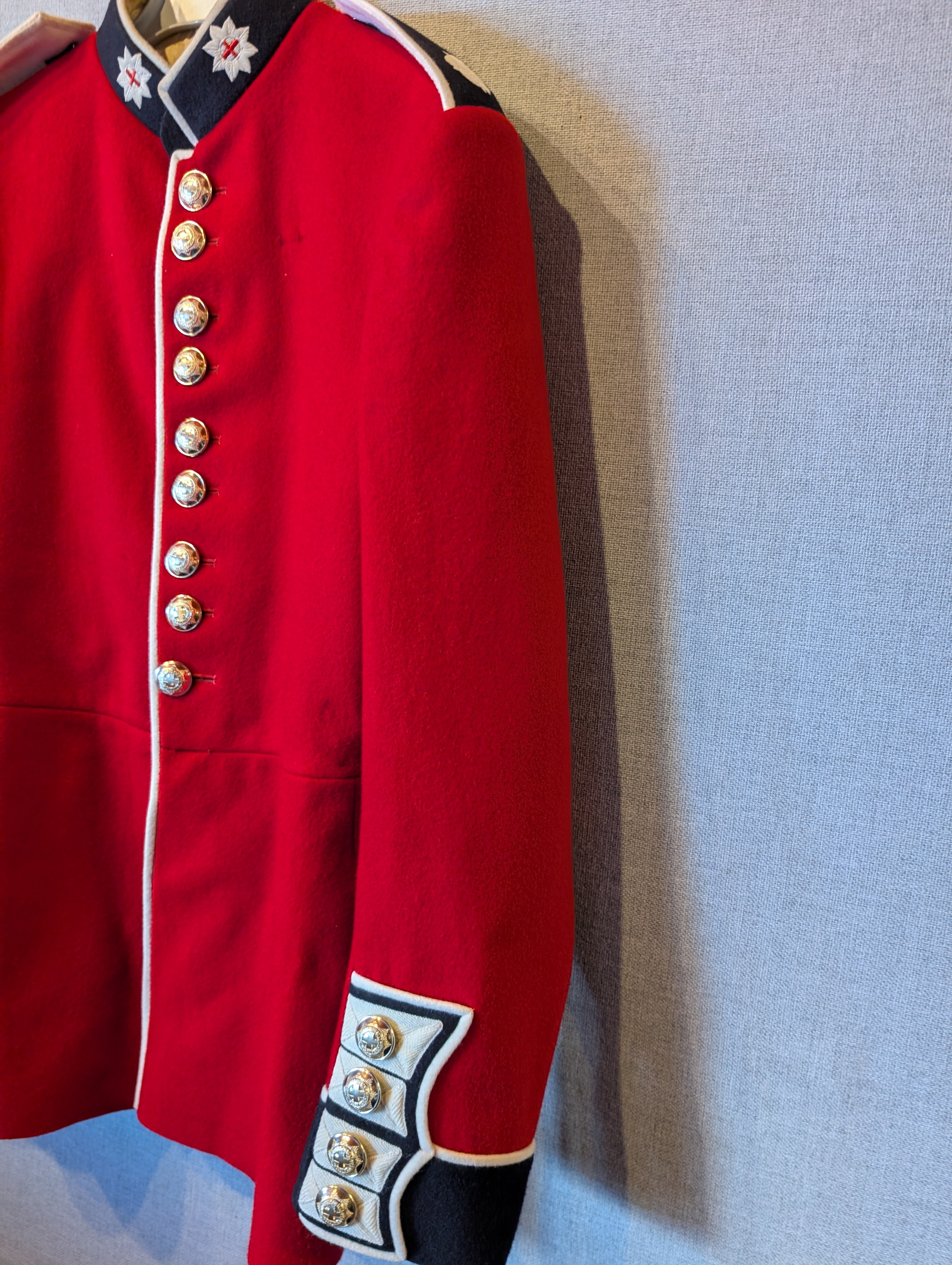 37" Chest Regular Coldstream Guards Red Tunic Footguards Gdsm Jacket 9 our ref G82)