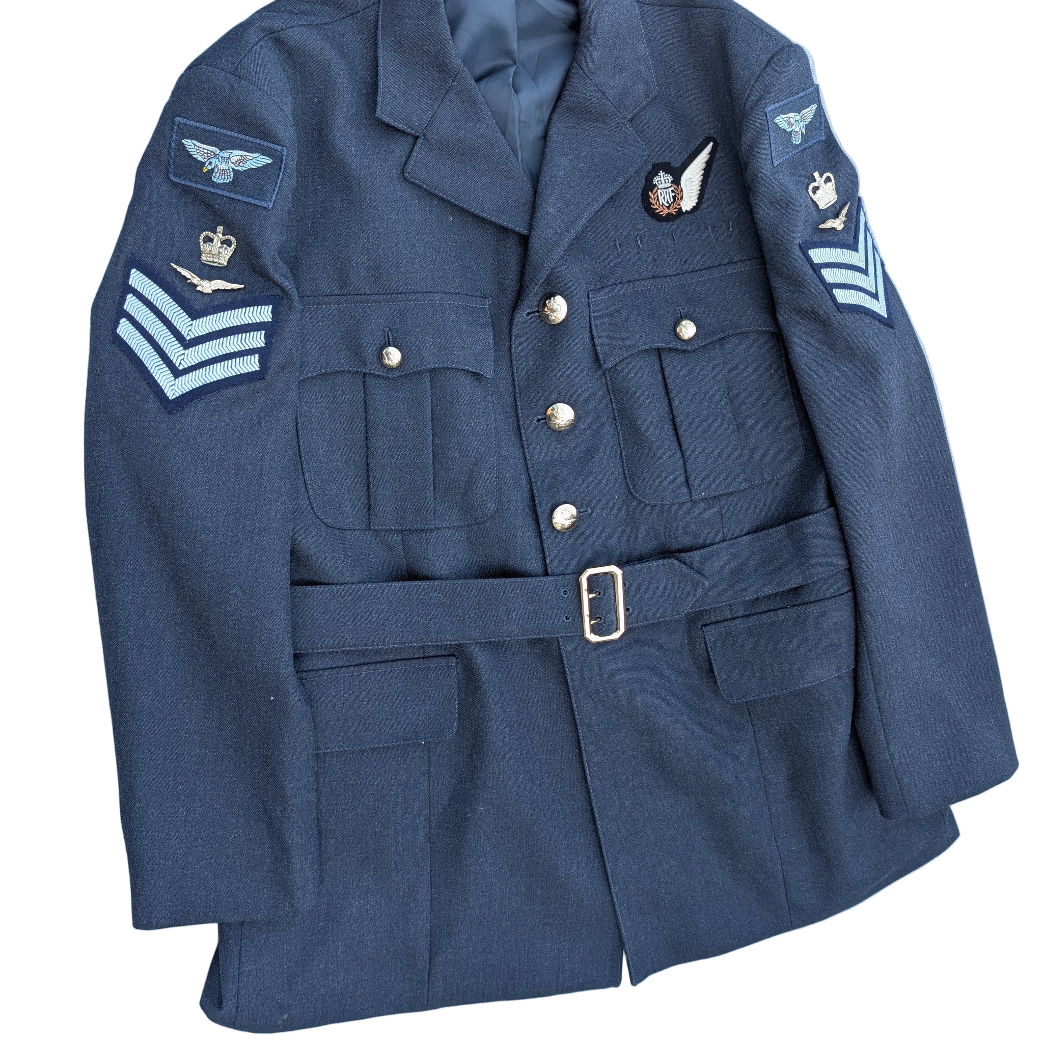 47"Reg RAF No1 SD Uniform Jacket Flight Sergeant Aircrew Weapon Systems operator ( our ref W26 )