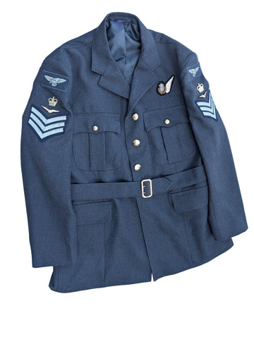 47"Reg RAF No1 SD Uniform Jacket Flight Sergeant Aircrew Weapon Systems operator ( our ref W26 )